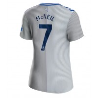 Everton Dwight McNeil #7 Tretí Ženy futbalový dres 2023-24 Krátky Rukáv